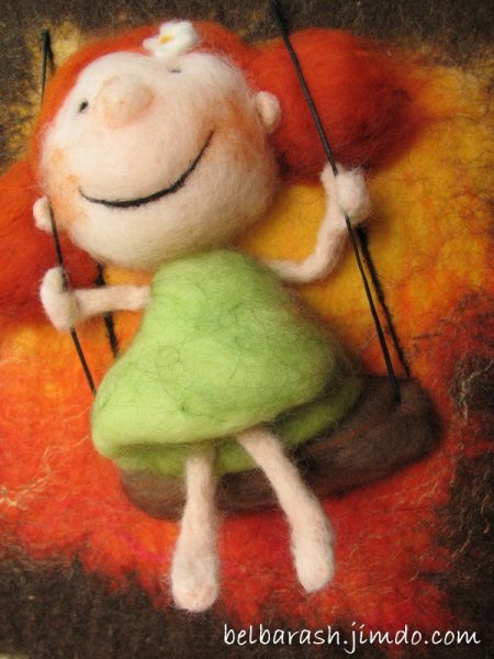 Объемное валяние из шерсти