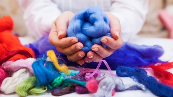 Цветы из Войлока