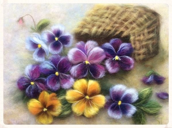 Изделия в технике фелтинг