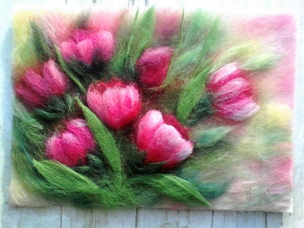 Мокрое валяние из шерсти для начинающих