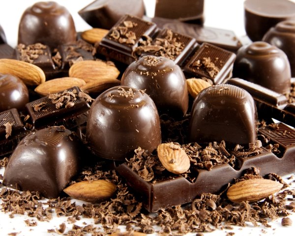 Шоколадный фон