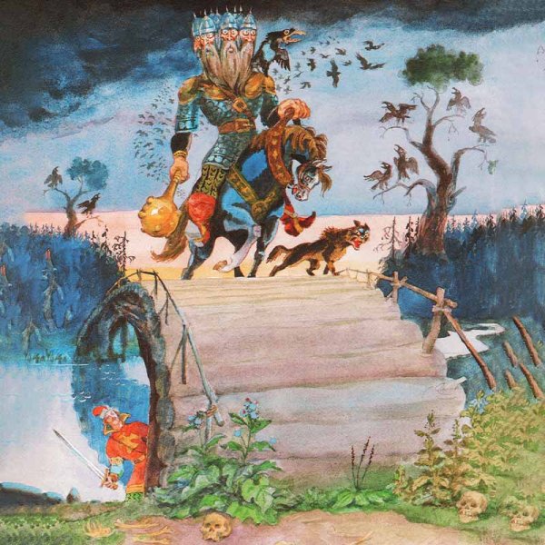 Болтунья народная сказка