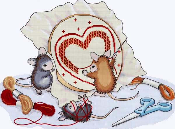 Рукодельница вышивка крестом