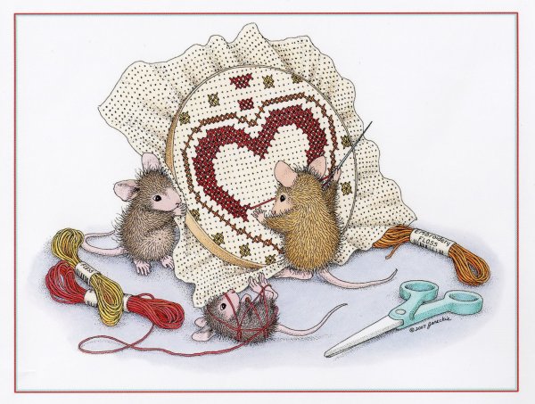 Рукоделие вышивка крестом