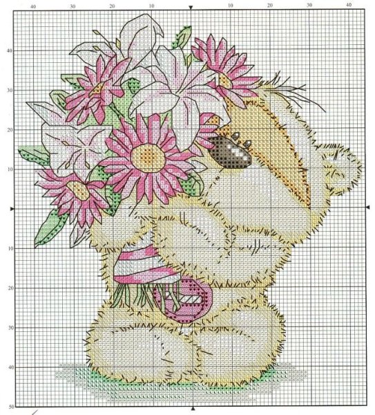 Физзи Мун вышивка