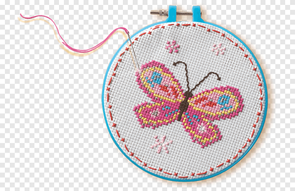Вышивка крестиком на пяльцах