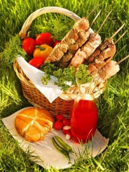 Шашлыки на природе