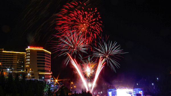 Салют в Уфе 11 октября