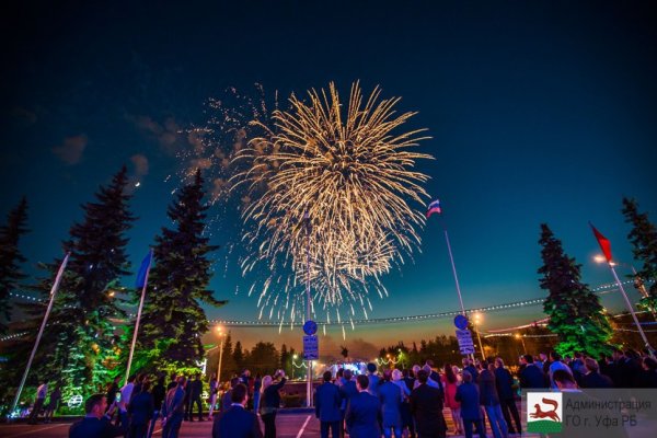 Горсовет Уфа площадь Ленина салют