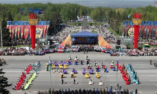 Площадь горсовета Уфа