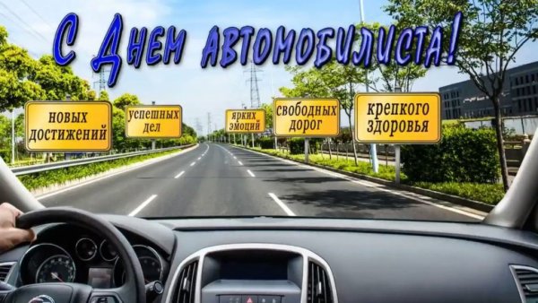 С днем водителя