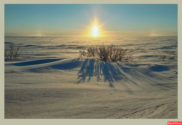 Солнечное гало Ямал