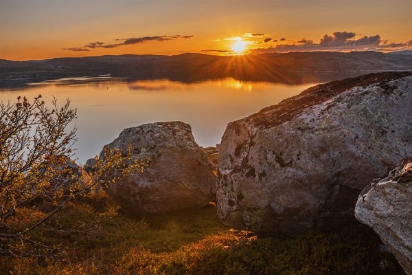 Полярный день летом