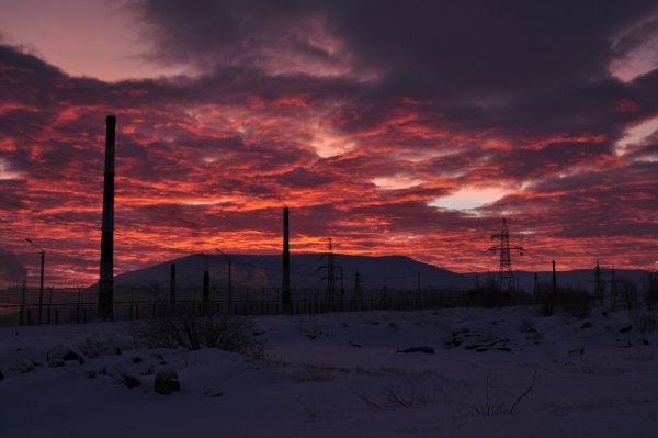 Магнитогорск Полярная ночь