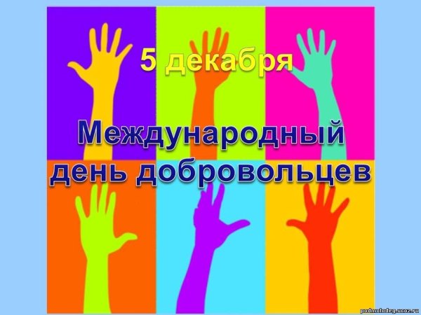 Международный день добровольцев