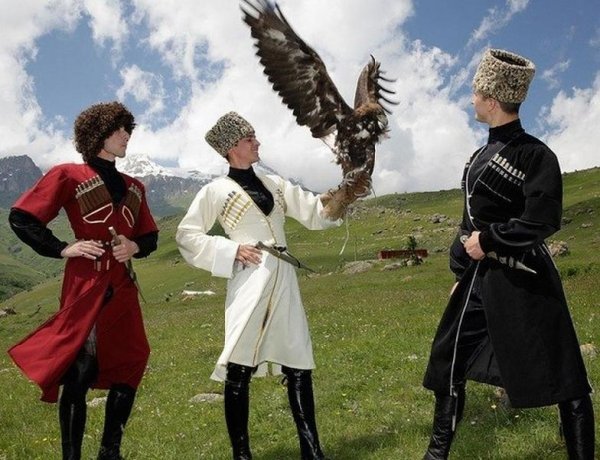 Джигиты Северной Осетии