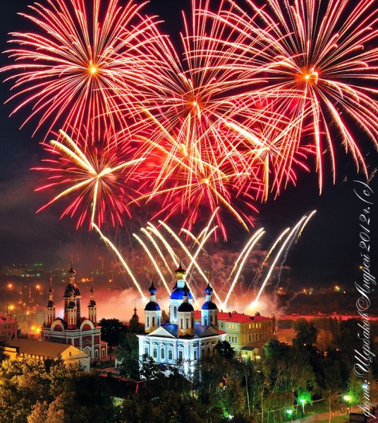 Салют 9 мая Тамбов