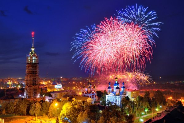 Салют Тамбов новый год