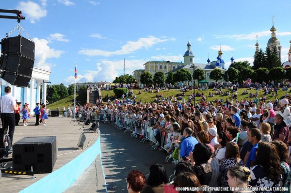 День города Тамбов с праздником