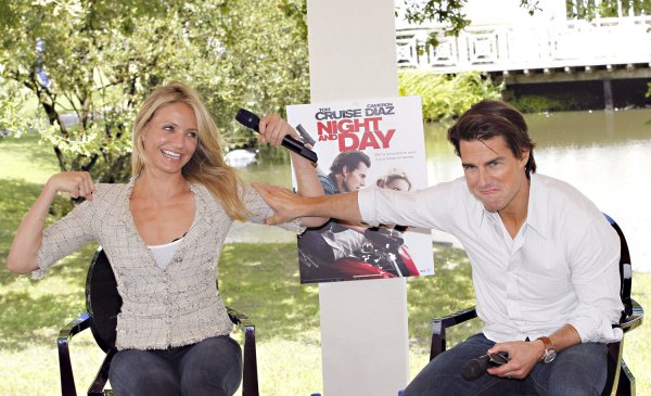 Том Круз рыцарь дня в поезде