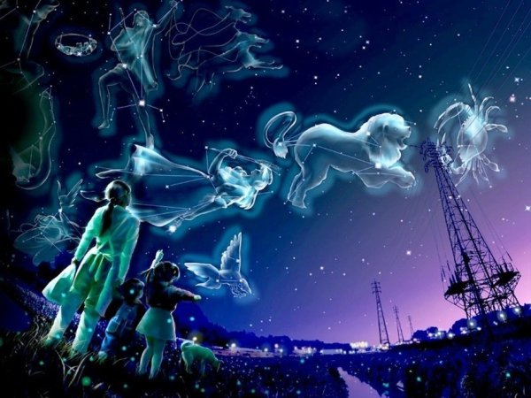 Звездное небо Зодиак