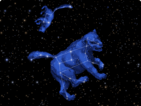 Созвездия на небе