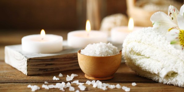 Деревянный фон спа