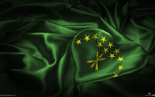 Адыгский Черкесский флаг