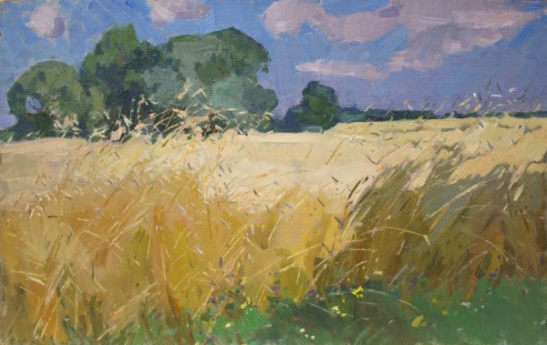 Ветреный день картина