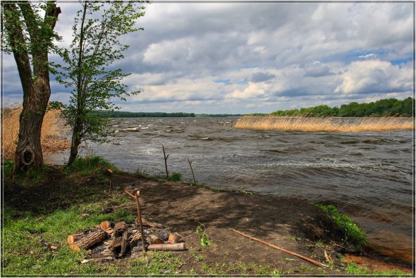 Ветреный день фото