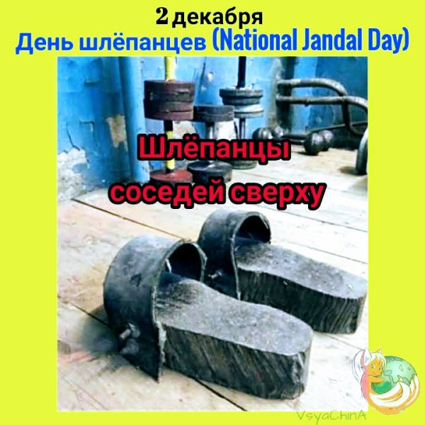 День шлепанцев 21 июня