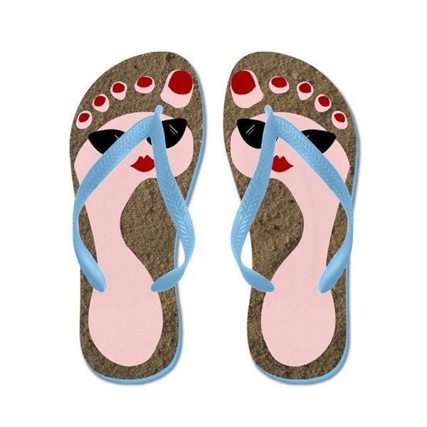 Шлепанцы рисунок