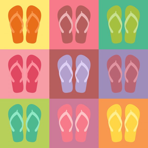 У шлепок картинки