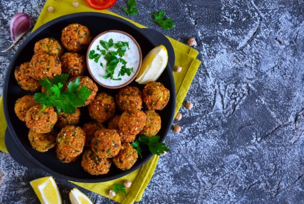 Фалафель сверху