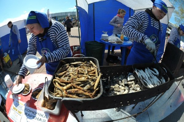 Праздник корюшки в Санкт-Петербурге Ленэкспо