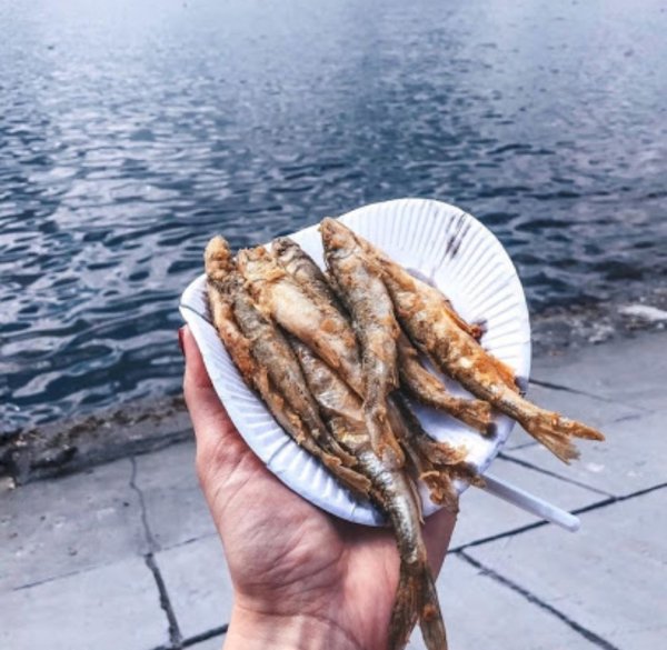 Питерская рыба корюшка