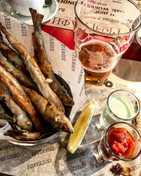 Анчоус лосось корюшка