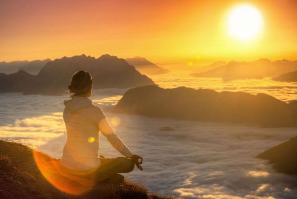 Медитация солнце
