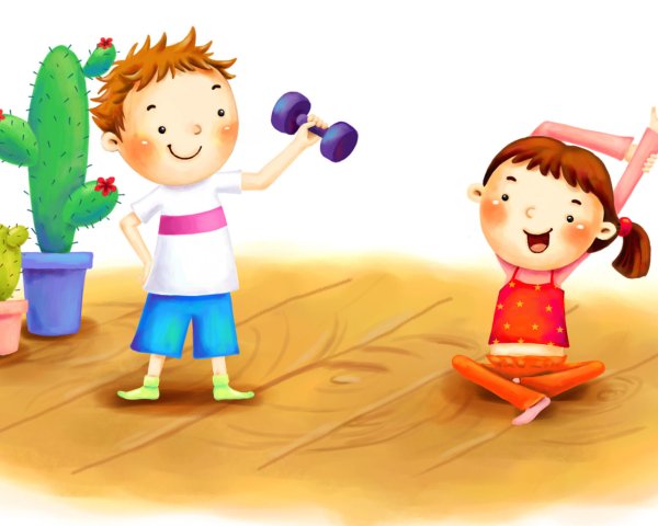 Утренняя зарядка для детей