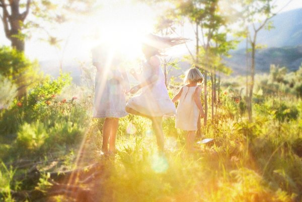 Солнце природа радость