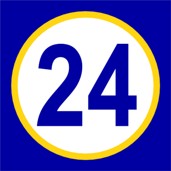 Красивая цифра 24