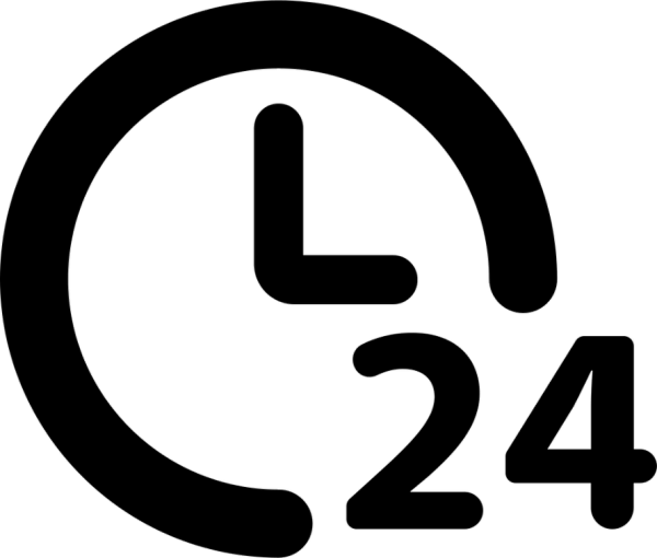 24 Часа круглосуточно