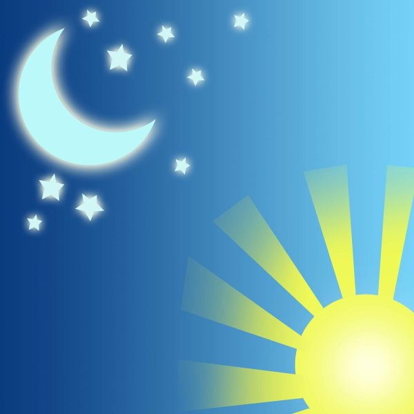 Сказочное объяснение смены дня и ночи