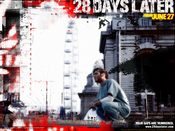 28 Days later обои