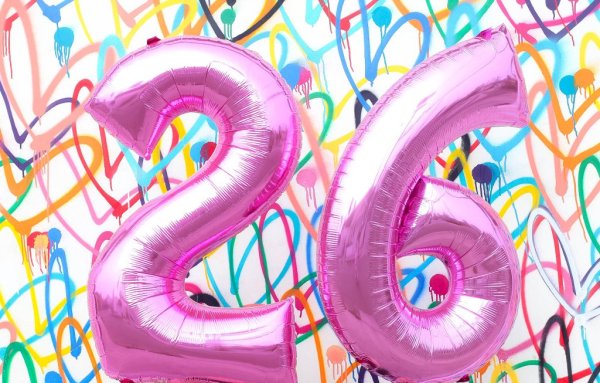 С днём рождения 26 лет девушке