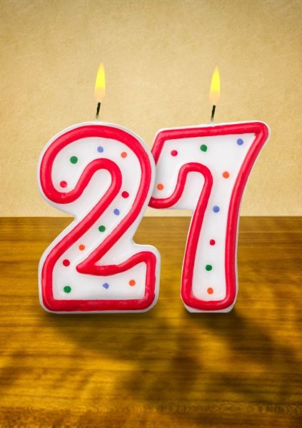 Свечка 35 лет