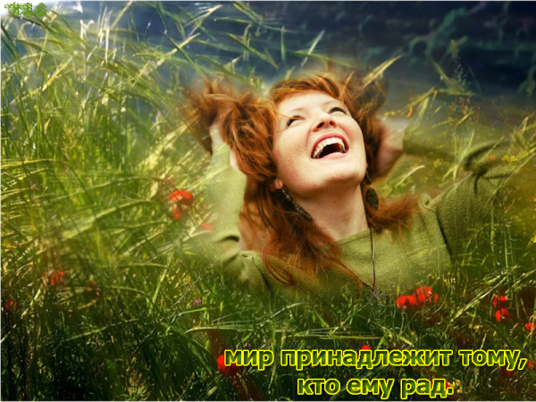 Радость в каждом мгновении
