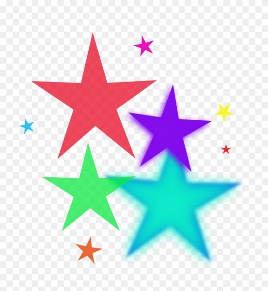 Звездочки цветные