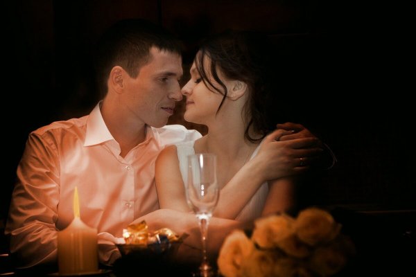 Романтический вечер при свечах