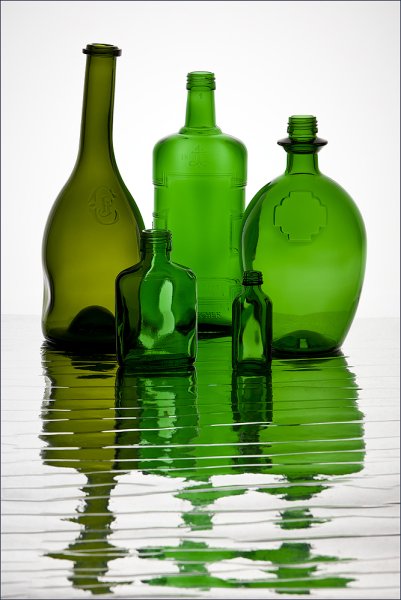Бутылочное стекло